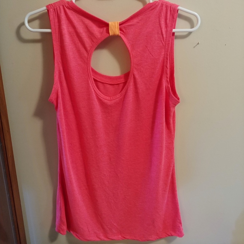 Pink Performance Workout Tank - Picture 2 of 3
